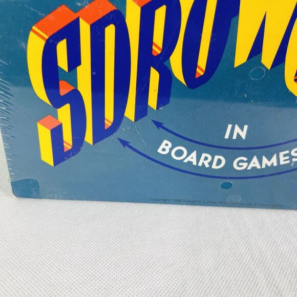 Random House "Backwords" Board Game New Sealed 3-8 Players Reverse English - Picture 2 of 8